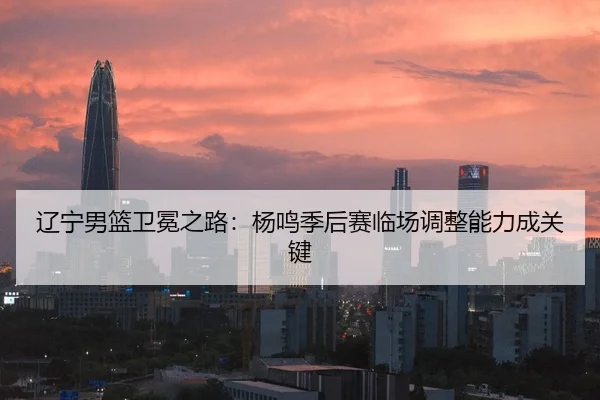 辽宁男篮卫冕之路：杨鸣季后赛临场调整能力成关键